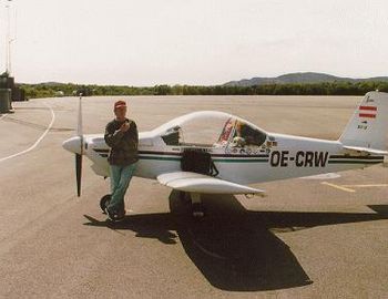 Auf dem Apron von Flesland (Bergen)